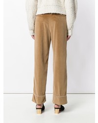 The Gigi Contrast Applique Flared Pants