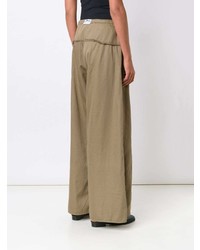 Lost & Found Rooms Panelled Wide Leg Trousers
