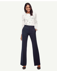 Ann Taylor The Flare Pant In Stretch