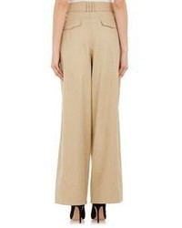 TOMORROWLAND Twill Wide Leg Trousers