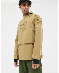 ASOS 4505 Overhead Jacket With Utility Pockets In Water Resistant Fabric