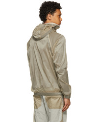 Arnar Mar Jonsson Taupe Packable Taped Seams Track Jacket