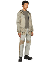 Arnar Mar Jonsson Taupe Packable Taped Seams Track Jacket