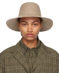 Junya Watanabe Beige Muehlbauer Edition Wool Beach Hat