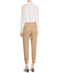 3.1 Phillip Lim Wool Pants With Cuffed Ankles