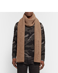 J.W.Anderson Ribbed Alpaca And Wool Blend Scarf
