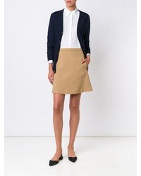 Tan Wool Skirt