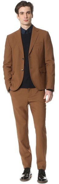 Marni Fresco Slim Suit, $2,270 | East Dane | Lookastic