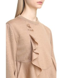 Givenchy Ruffled Wool Sweatshirt