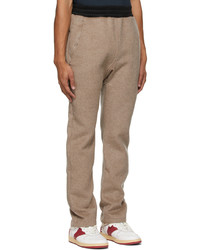 Rhude Brown Wool Lounge Pants