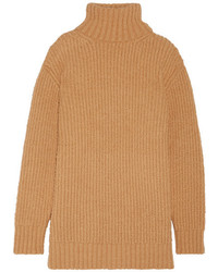 Marc Jacobs Wool And Alpaca Blend Turtleneck Sweater Sand