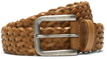 Club Monaco Mino Woven Leather Belt, $69 | Club Monaco | Lookastic