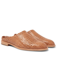 Hender Scheme Woven Leather Loafers
