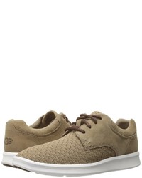 Tan Woven Leather Shoes