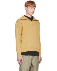 GR10K Yellow Cotton Sweater