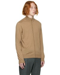 Dunhill Beige Zip Sweater