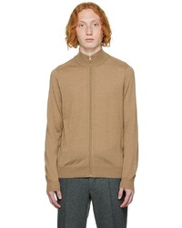 Dunhill Beige Zip Sweater