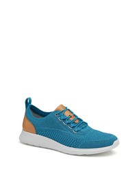 J AND M COLLECTION Amherst Knit Sneaker In Blue Knit At Nordstrom