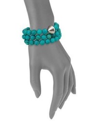 Nest Turquoise Beaded Stretch Bracelet Set