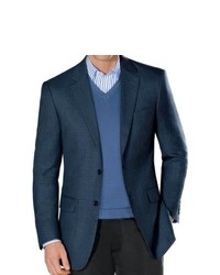 Jos. A. Bank Traveler Tailored Fit 2 Button Sportcoat Extended Size By Blazer Sportscoat