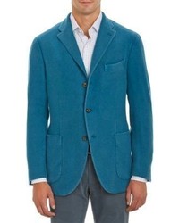 Boglioli Washed Cashmere Sportcoat Blue