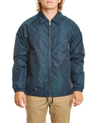 Brixton Claxton Water Repellent Jacket With Faux Shearling