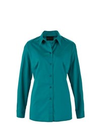 bpc selection Classic Office Blouse In Teal Size 10