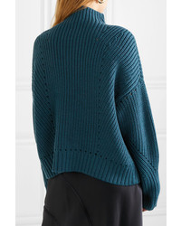 Jason Wu GREY Ribbed Wool Sweater
