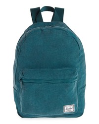 Teal Canvas Backpack