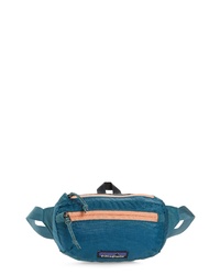 Teal Canvas Fanny Pack