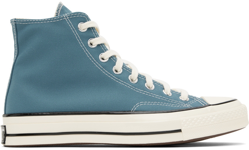 Converse Blue Chuck 70 Hi Sneakers, $90 | SSENSE | Lookastic