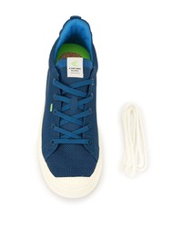 Cariuma Ibi Low Mineral Blue Knit Sneaker