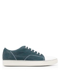Lanvin Lace Up Low Top Sneakers