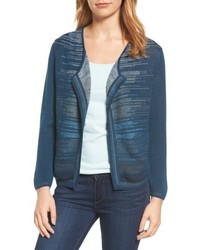 Nic+Zoe Rainbow Moto Cardigan