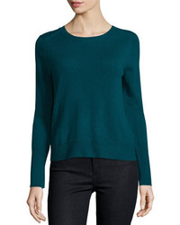 Teal Cashmere Sweater