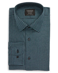 Nordstrom Men's Shop Traditional Fit Non Iron Check Dress Shirt