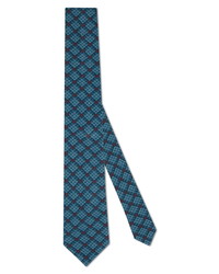 Gucci Gg Diamond Print Tie