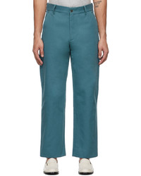 Bode Blue Twill Trousers