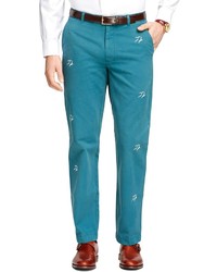 Brooks Brothers Milano Fit Seagull Embroidered Chinos