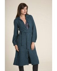 Plenty by Tracy Reese Cozy Coat In Teal