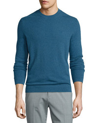 Theory Donners Cashmere Crewneck Sweater