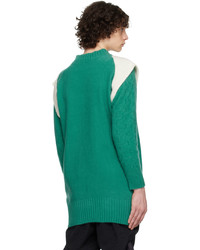 Kiko Kostadinov Green Imagro Sweater
