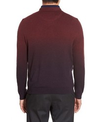 Ted Baker London Holaday Modern Slim Fit Ombr Crewneck Sweater