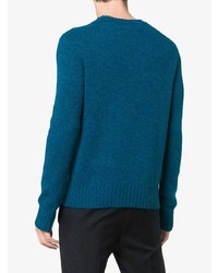 Prada Knitted Shetland Virgin Wool Sweater