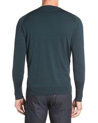 John Smedley Marcus Easy Fit Crewneck Wool Sweater