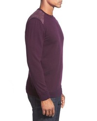 Bugatchi Merino Wool Crewneck Sweater