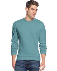 Club Room Solid Tipped Crew Neck Sweater