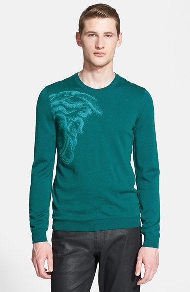 versace collection wool sweater