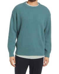 Closed Wool Crewneck Sweater
