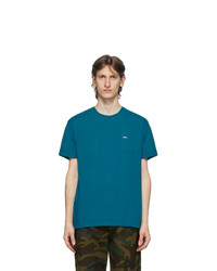 Noah NYC Blue Logo Pocket T Shirt